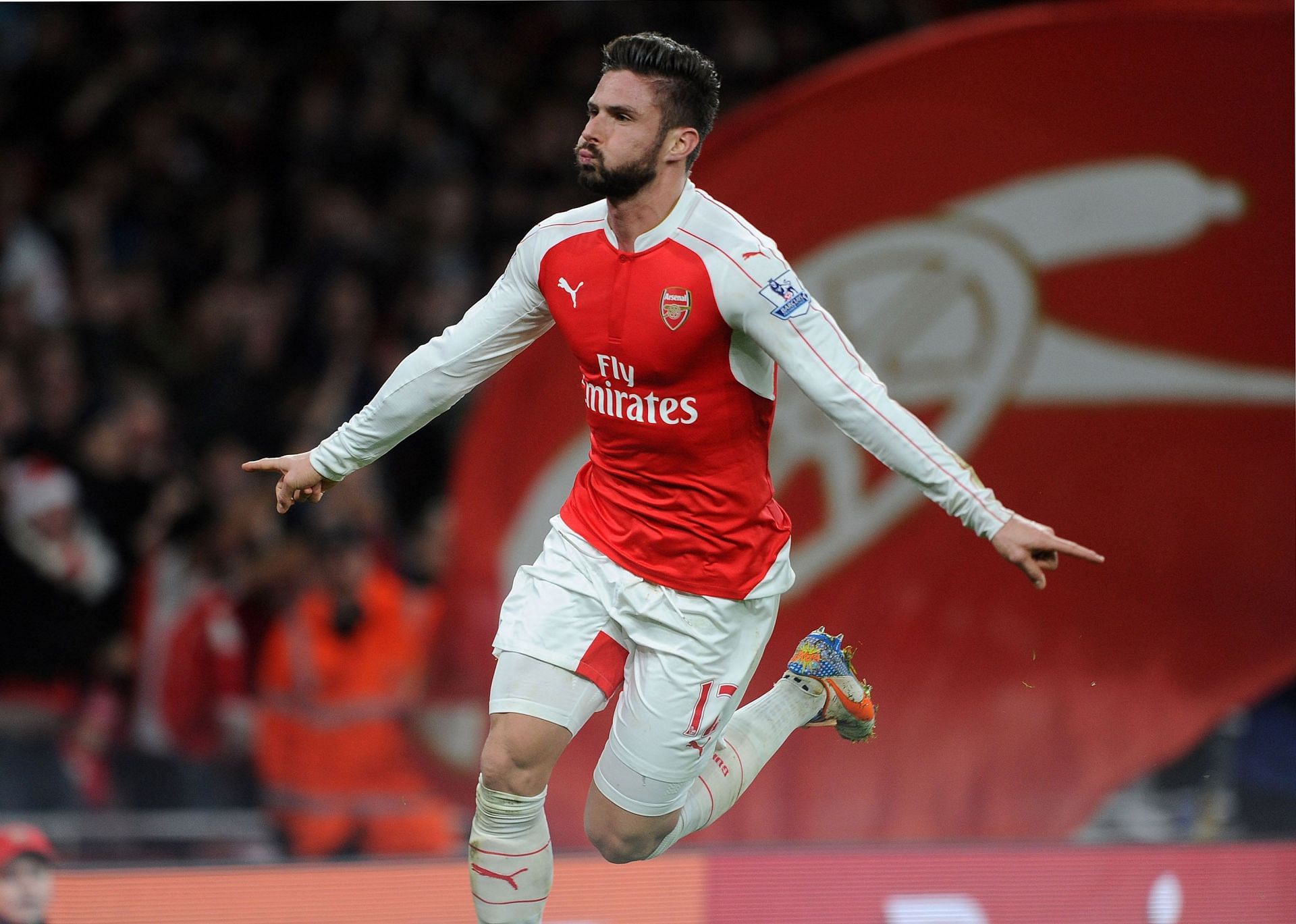 Olivier Giroud was a key piece in Arsene Wenger's Arsenal team in the 2010s.